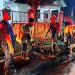 Satu Unit Sepeda Motor Terbakar di Jalan Padat Karya