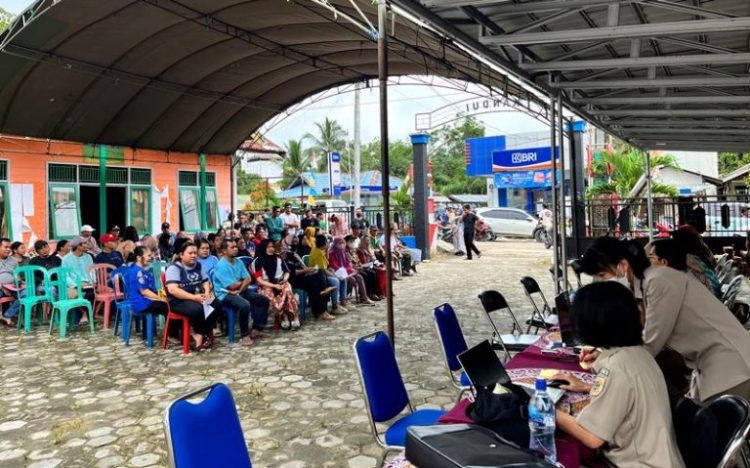Desa Kandui, Kecamatan Gunung Timang Terima 511 Sertifikat PTSL