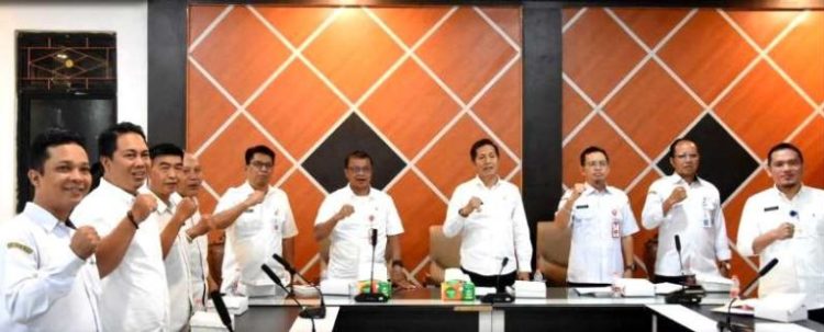 Pemkab Barut Ikuti Launching SPI Tahun 2024 Melalui Zoom Meeting