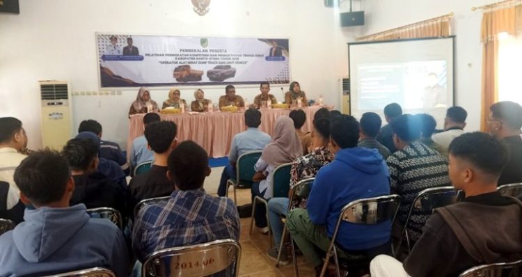 Gelar Pembekalan Peserta Pelatihan Operator Alat Berat dan Driver LV, Ini Kata M Mastur