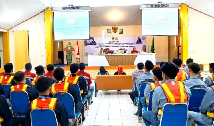 32 Peserta Ikuti Pelatihan Operator Alat Berat dan Sarana LV di Tabalong