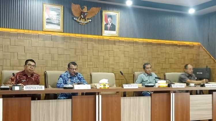 Pj Sekda Drs Jufriansyah Ikuti Rapat Evaluasi Perencanaan dan Penganggaran Daerah 2025 Secara Virtual