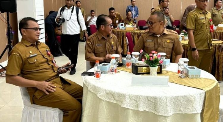 Pj Sekda Barut Hadiri Acara Persiapan Penyerahan LKPD Unaudited