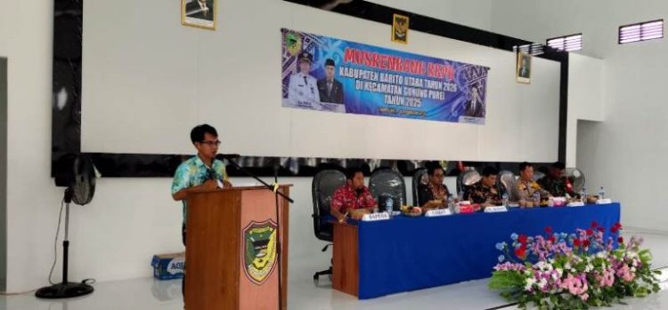 11 Desa Di Gunung Purei Sampaikan Usulan Prioritas pada Musrenbang RKPD tahun 2026