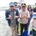 Gubernur Kalteng Panen Parsial Udang Vaname Shrimp Estate Berkah