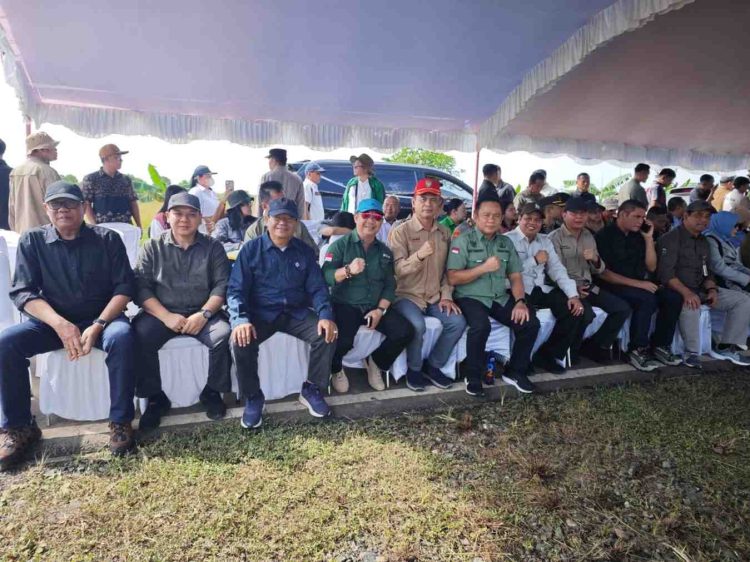 Kadis DLH Kalteng Hadiri Panen Raya Padi Serentak Nasional di Pulang Pisau