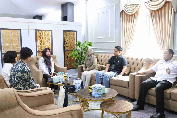 Kepala Badan Kepegawaian Daerah Prov. Kalteng Terima Kunker dari PT Taspen dan PT Bank Mandiri Taspen