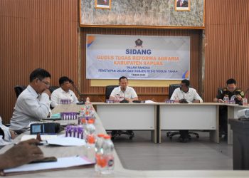Sekda Kapuas Buka Sidang  Gugus Tugas Reforma Kabupaten Kapuas