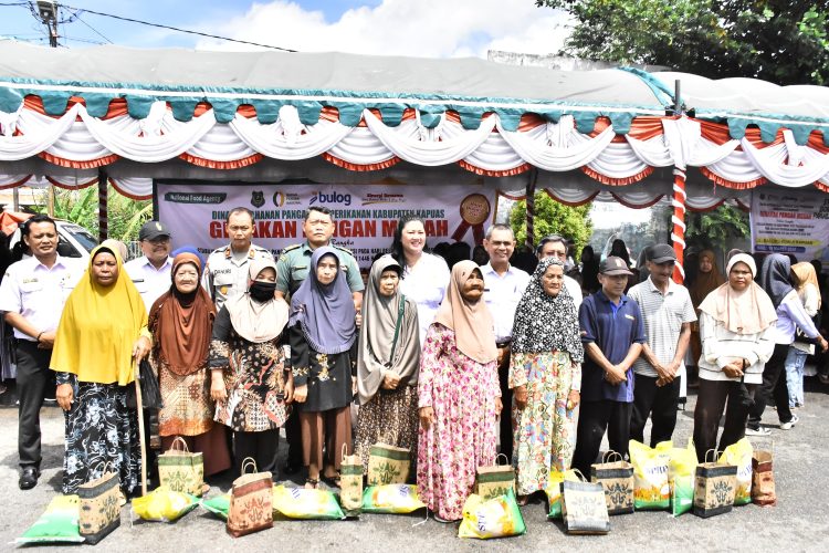 Pemkab Kapuas Gelar Gerakan Pangan Murah, Guna Menstabilkan Harga Pangan Jelang Hari Raya