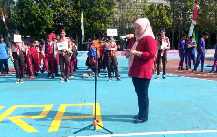Ketua AFK Barut Apresiasi Pembukaan Kids Futsal Turnamen di MTsN Muara Teweh