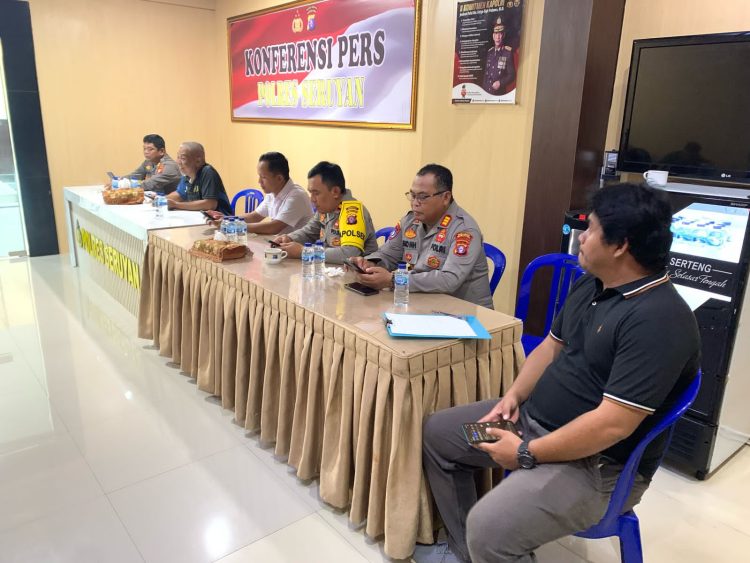 Tingatkan Sinergitas, Kapolres Seruyan Gelar Kopi Darat Bersama Mitra Media