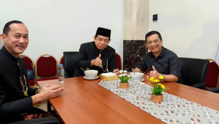 Ketua Komisi II dan Ketua Bapemperda DPRD Barut Konsultasi Terkait Kebijakan Tenaga Non ASN di Kab.Barut