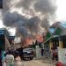 Kebakaran di Desa Lemo II, Beberapa Rumah Habis Terbakar Beserta Isi Dalamnya