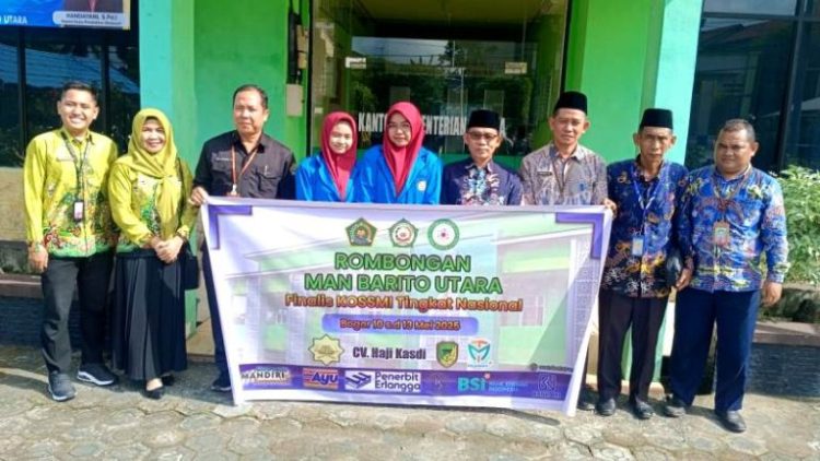 MAN Barut Lepas Dua Siswi Terbaik Untuk Ikuti KOSSMI Nasional di IPB Jabar