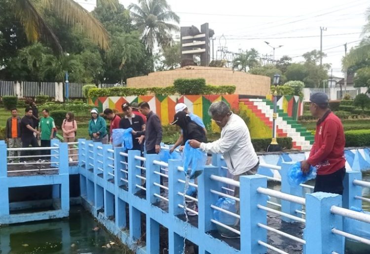 DKPP Barut Laksanakan Restocking Ikan Setiap Tiga Bulan Sekali