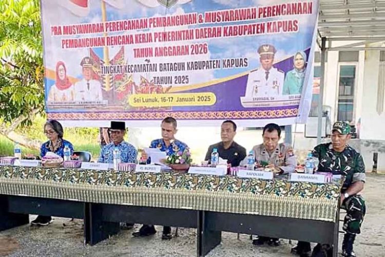 Musrenbang Fokus Penuhi Kebutuhan Masyarakat Kapuas