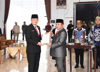 Bupati Kapuas Lantik Usis I.Sangkai Sebagai Pj Sekda Kabupaten Kapuas