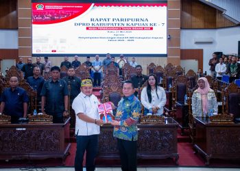 Bupati Kapuas Hadiri Rapur ke 7 Sampaikan Rancangan Awal RPJMD Kab.Kapuas TA 2025-2029