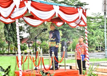 Wabup Pimpin Upacara Harjad Pemprov.Kalteng ke 68