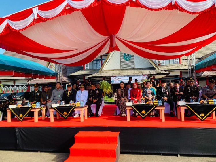 DPRD Kapuas Hadiri HUT Bhayangkara ke 79, Apresiasi Setinggi-tingginya Kepada Seluruh Jajaran Polres Kapuas