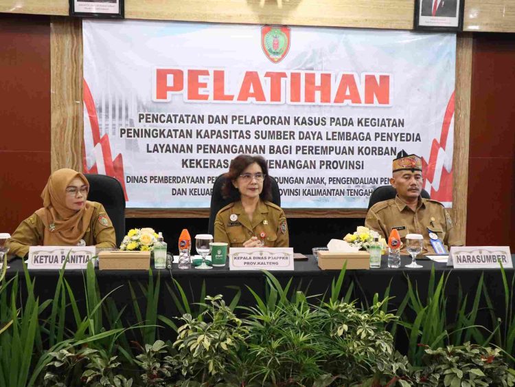 DP3APPKB Provinsi Kalteng Gelar Pelatihan SIMFONI PPA