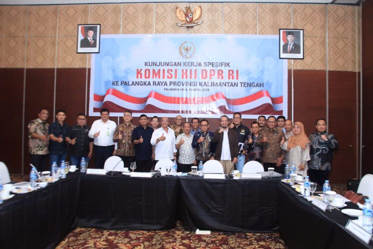 Kadis LH Kalteng Hadiri Rapat Bersama Komisi XII DPR RI, Soroti Kepatuhan Perusahaan Tambang Terhadap Aturan Lingkungan