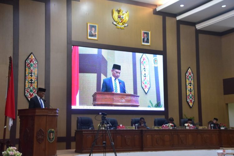 DPRD Katingan Gelar Rapat paripurna ke 4 Penyampaian Raperda RPJMD 2025-2029