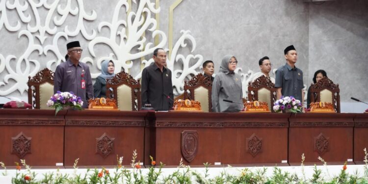 DPRD Kalteng Gelar Rapat Paripurna Bahas Raperda Pengelolaan Pertambangan