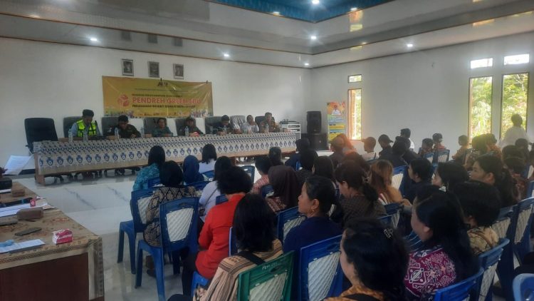 PT SMM dan PT PAMA Dukung Pemdes Pendereh Hadapi Penilaian Proklim Tinkat Nasional