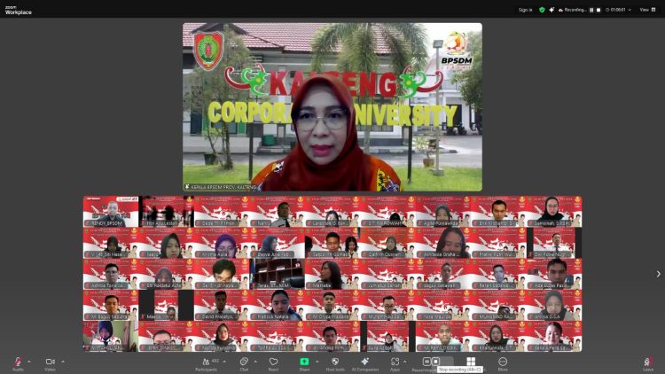 Kepala BPSDM Prov. Kalteng Buka Pelatihan LATSAR CPNS Gelombang V dan VI