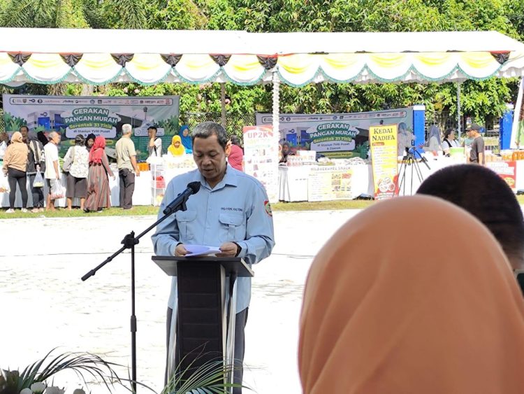 Gerakan Pangan Murah Meriahkan HUT TVRI ke-63 dan HUT RI ke-80 di Palangka Raya, Warga Berbondong Bondong Serbu Bapok Murah