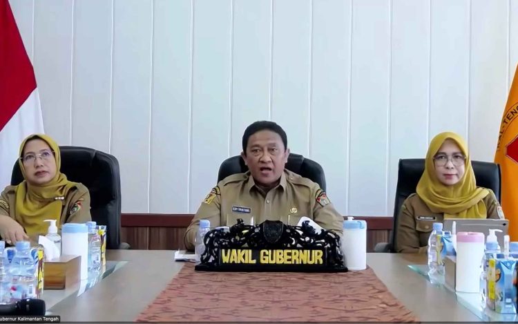 Pelatihan Kepemimpinan Nasional Tahap II Resmi di Buka Wagub Edy Pratowo Secara Zoom Meeting