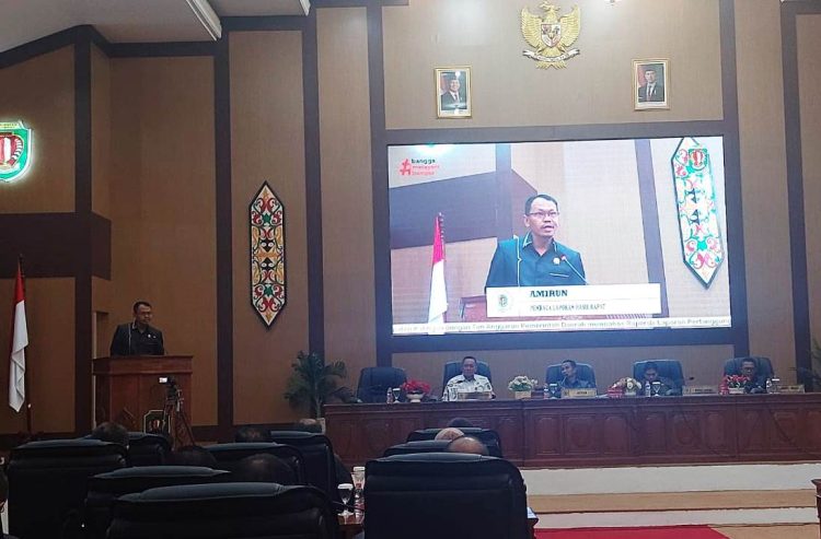 DPRD Katingan Sampaikan LKPJ Raperda Pertanggungjawaban APBD TA 2024