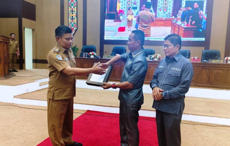 DPRD Katingan Gelar Paripurna LPj Pelaksanaan APBD TA 2024