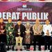 Ketua DPRD Barut Hadiri Debat Publik Pasangan Calon Bupati dan Wakil Bupati