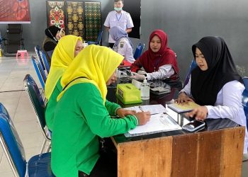 Rutan Kapuas Gelar Donor Darah dalam Rangka Peringatan HUT RI ke-80