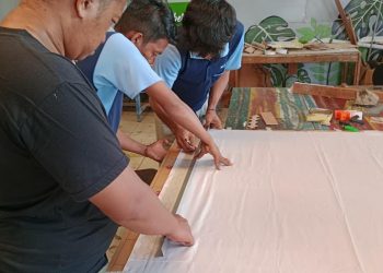 Tingkatkan Keterampilan WBP, Rutan Kapuas Gelar Pelatihan Pembuatan Batik