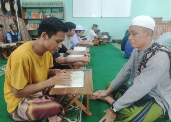 Perkuat Pembinaan Rohani WBP Kapuas Ikuti Belajar Mengaji 