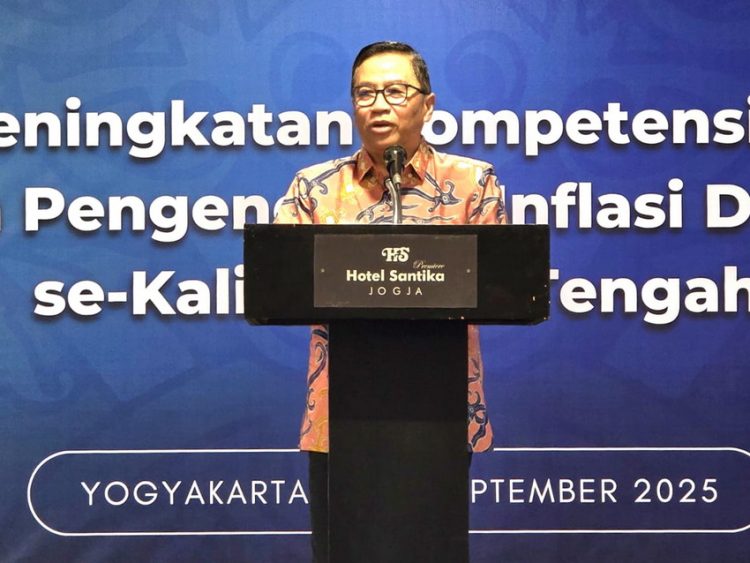 Plt. Sekda Kalteng Hadiri Kegiatan Sinergi tim Pengendalian Inflasi daerah dan TPID se-Kalteng di Jogjakarta