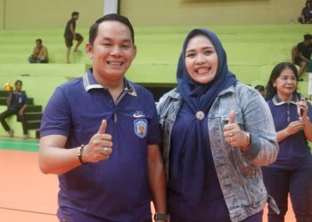 Waket I DPRD Mura Hadiri Turnamen Bola Voli Bupati Cup 2025