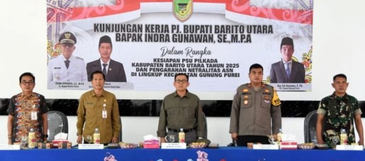 Pemkab Barut Tinjau Langsung Dua Kecamatan Terakhir Pada Kesiapan PSU Pilkada 2025