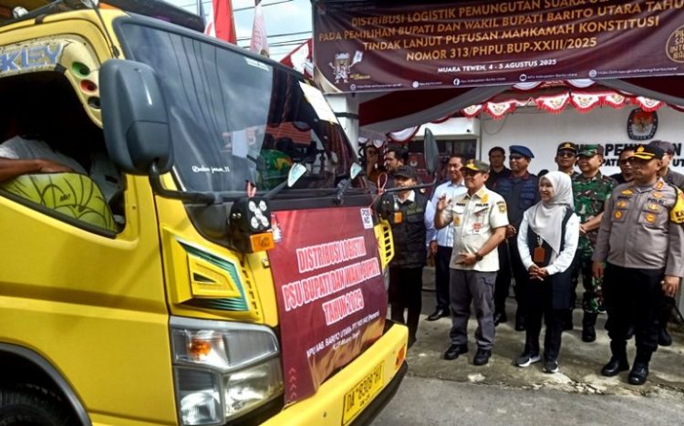 Resmi di Lepas Distribusi Logistik PSU Pilkada 2024, Wujudkan Pemilu yang Transparan dan Demokratis
