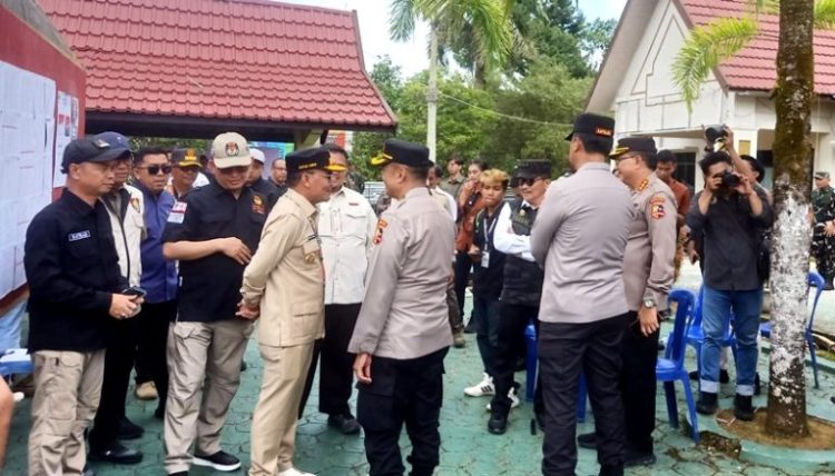 Tinjau Langsung Pelaksanaan PSU di Muara Teweh, Gubernur Kalteng Ajak Masyarakat Gunakan Hak Pilih Secara Bijak
