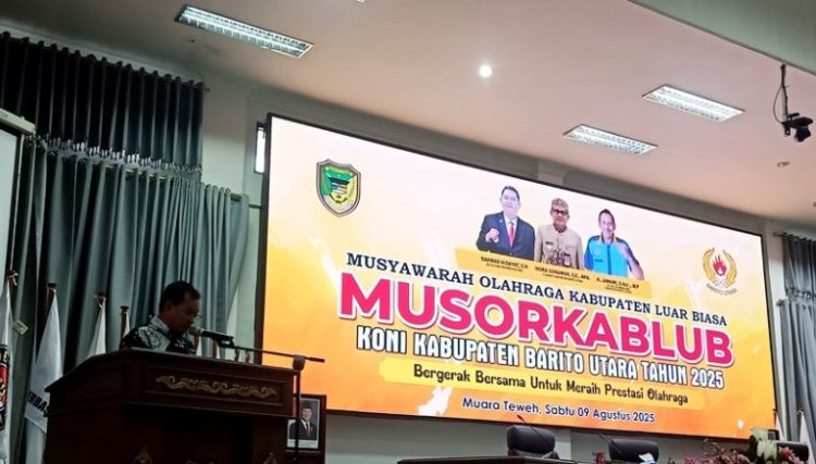 Resmi Dibuka Musorkablub KONI Kabupaten Barut Tahun 2025