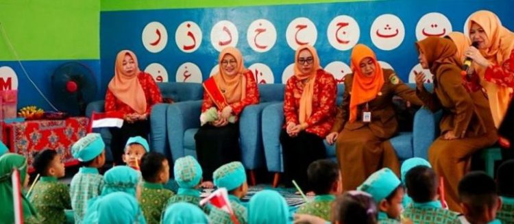 DWP Barut Gelar Kunker di Beberapa TK Wilayah Kecamatan Teweh Tengah, Bentuk Dukungan Nyata Terhadap Lembaga Pendidikan Usia Dini