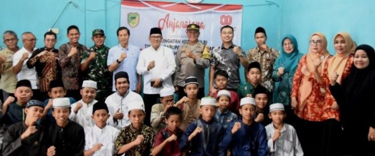 Sambut RI ke 80 Pemkab Barut Gelar Anjangsana ke RSUD, Panti Asuhan dan Rumah Tahfizh