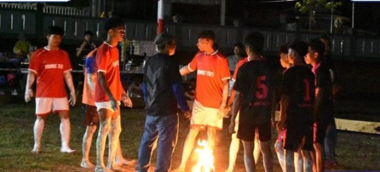 Pj. Bupati Barut Saksikan Lomba Sepak Sawut