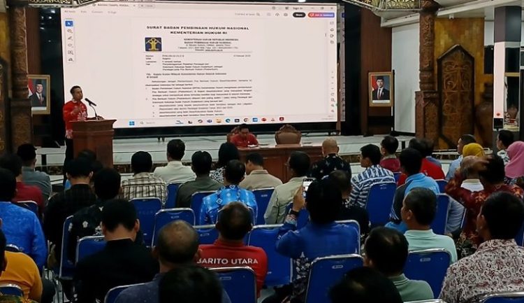 Pj Bupati Barut Percepat Pembentukan Posbakum