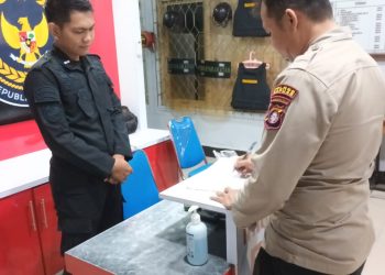 Jalin Sinergi Jaga Keamanan Serta Gangguan Kamtib, Rutan Kapuas dan Polsek Selat