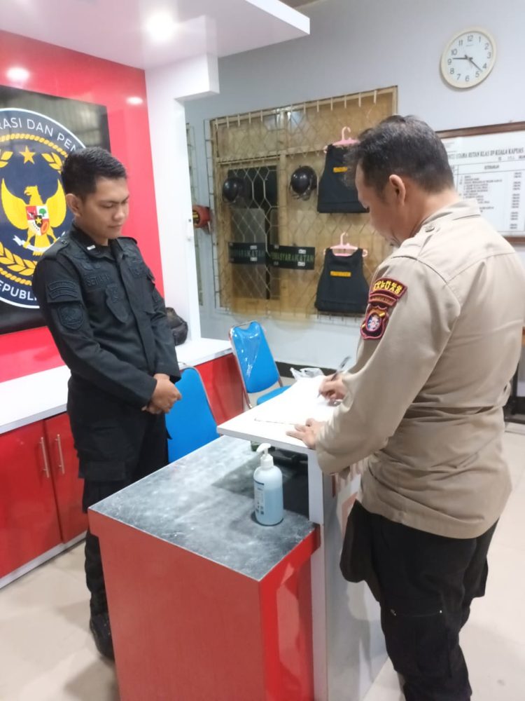 Jalin Sinergi Jaga Keamanan Serta Gangguan Kamtib, Rutan Kapuas dan Polsek Selat